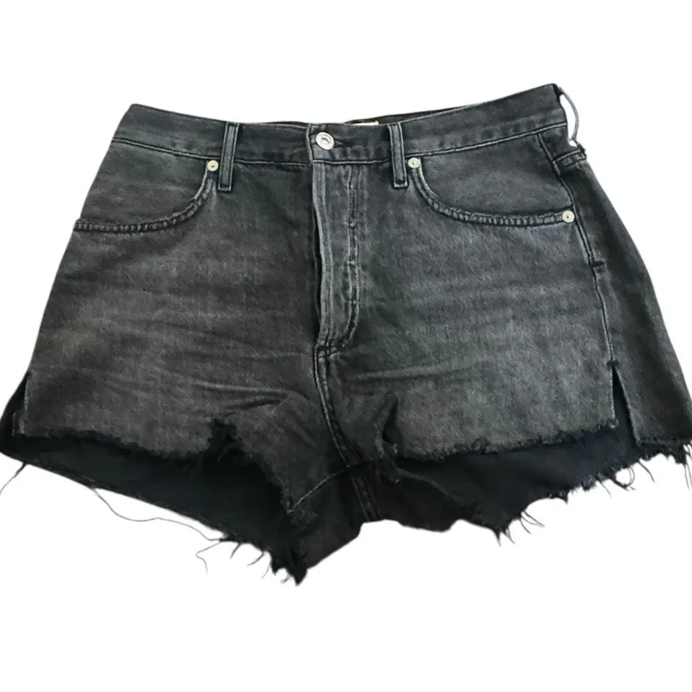Citizens of Humanity Annabelle Short in washed black 26